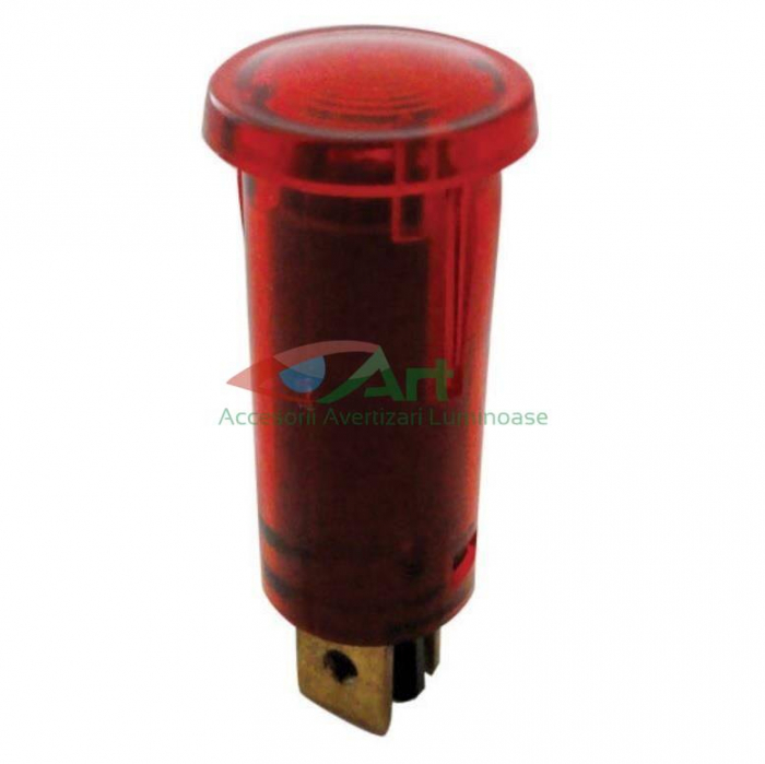 Indicator bord martor rotund 12/24V dulie BA9S [4]