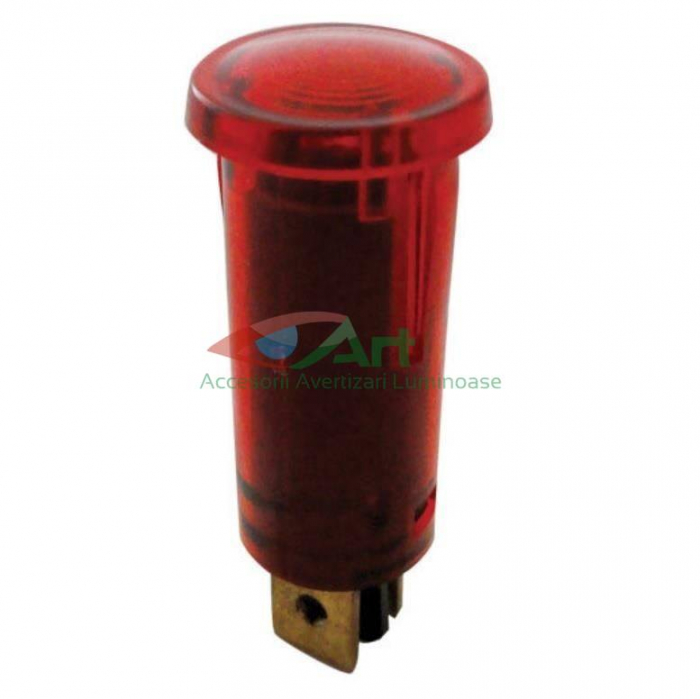 Indicator bord martor rotund 12/24V dulie BA9S [3]