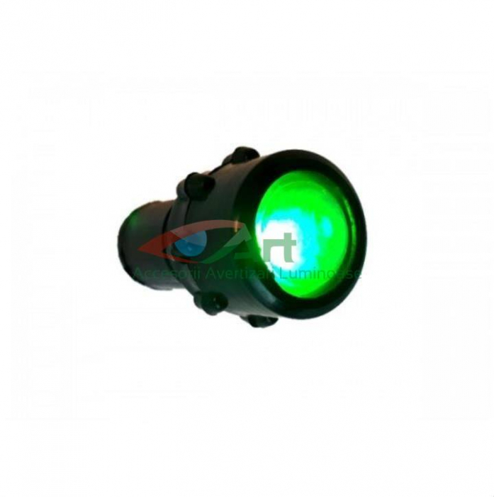 Indicator bord martor rotund cu LED verde [4]