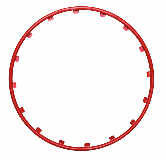 Inele protectie si design jante Rim Ringz - Rosu - 15'' [23]