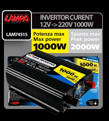 Invertor curent de la 12V la 220V 1000W [5]