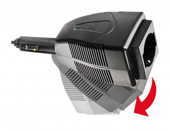 Invertor curent de la 12V la 220V 175W cu USB Lampa [2]