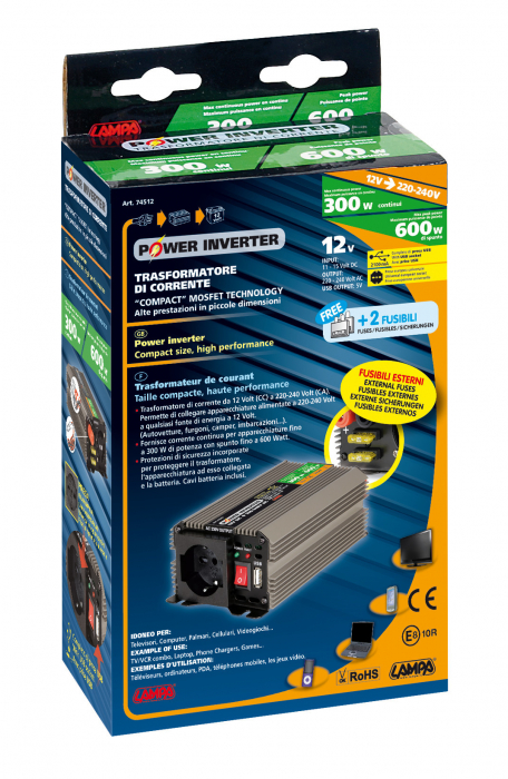 Invertor curent de la 12V la 220V 300W [7]