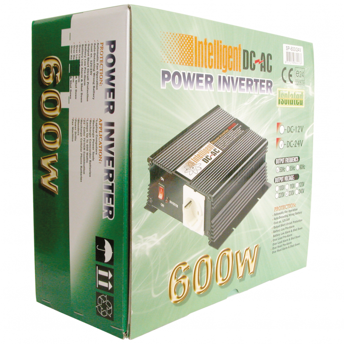 Invertor curent de la 12V la 220V 600W Carpoint [3]