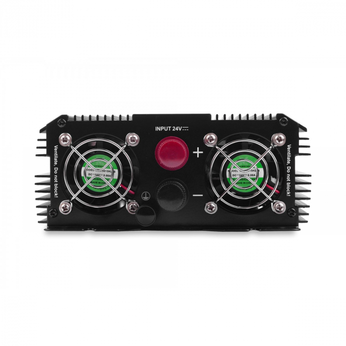 Invertor curent de la 24V la 230V 1200W Kamar [9]