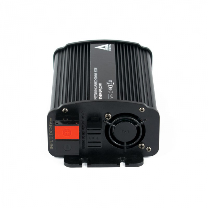 Invertor curent de la 24V la 230V 500/1000W Kamar [5]