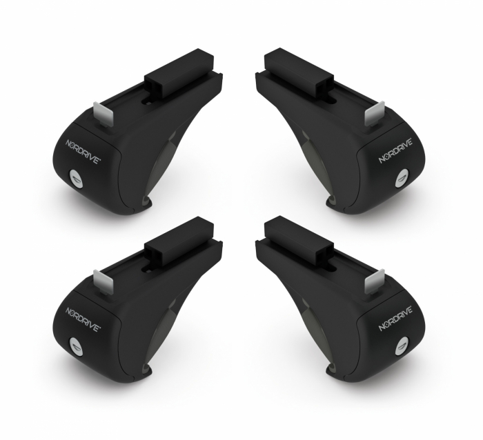 Kit 4 picioare pt. bare portbagaj aluminiu Nordrive Rail-Kit Alu [11]