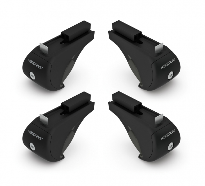 Kit 4 picioare pt. bare portbagaj aluminiu Nordrive Rail-Kit Alu [6]