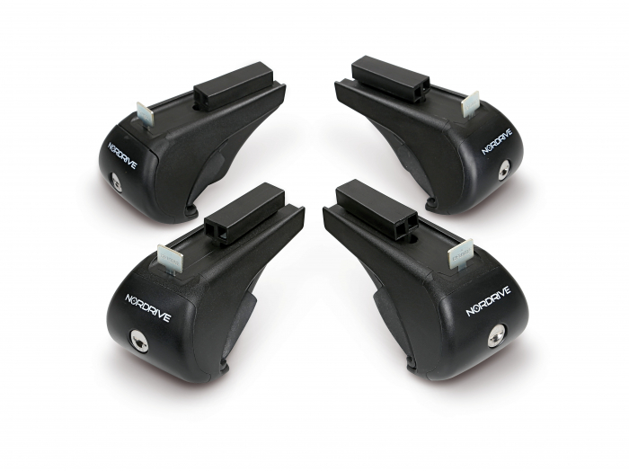 Kit 4 picioare pt. bare portbagaj otel Nordrive Rail-Kit Steel [6]