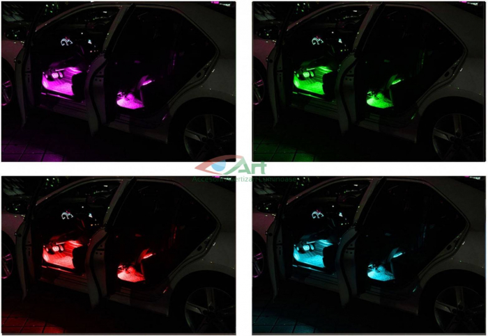 Kit banda LED SMD RGB pentru interor cu telecomanda [2]