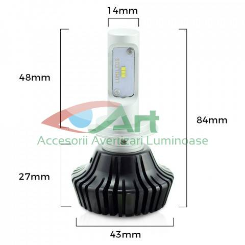 Kit Becuri Led H7 4000Lm Can-Bus [13]