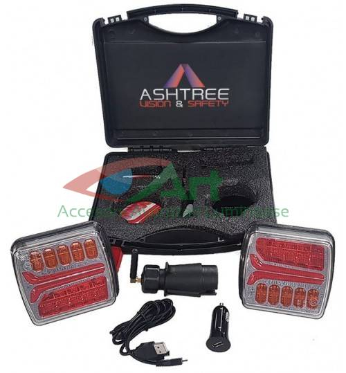 Kit lampi wireless LED semnal dinamic magnetice LA60035 [13]