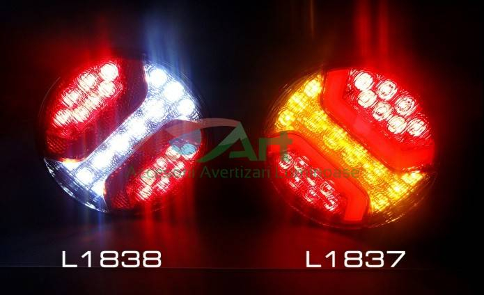 Lampa 2 functii hamburger LED tip neon- Vaelart1838 [2]