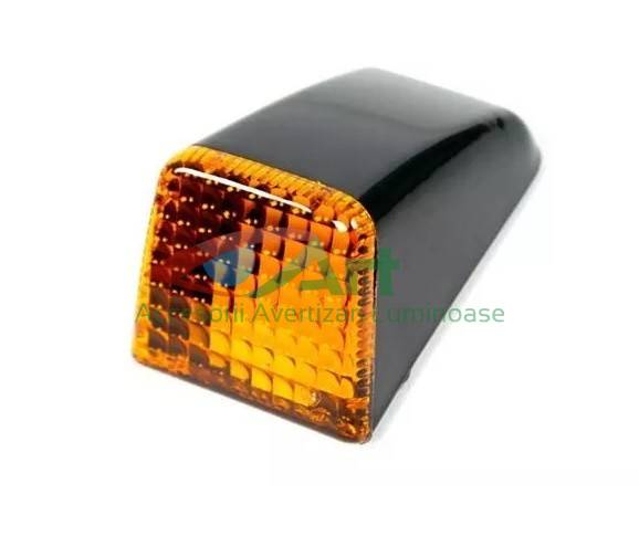 Lampa cabina portocalie cu bec [4]