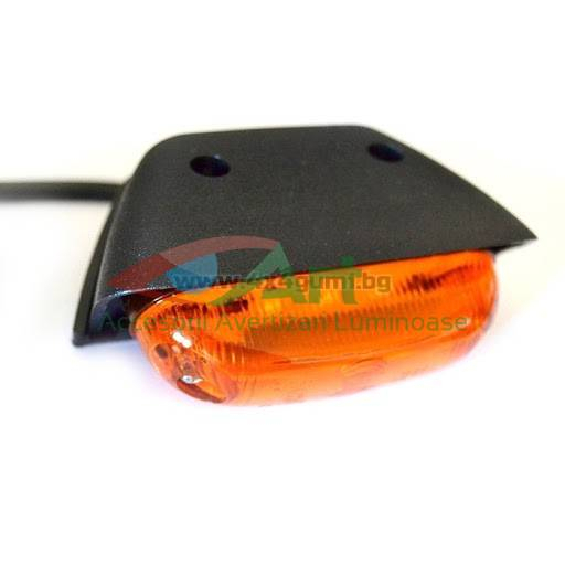 Lampa cabina portocalie cu LED LD233 [12]