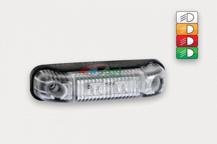 Lampa de contur a gabaritului pentru vehicule FT-013 Alb [9]