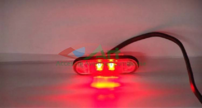 Lampa de contur a gabaritului pentru vehicule FT-015 Rosie bull-bar [9]