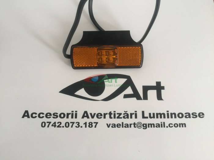 Lampa gabarit cu brat mic LED galben-rosu 12v/24v YP-141z/c [2]