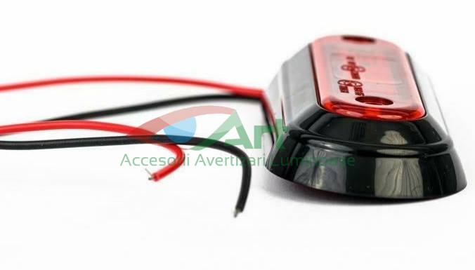 Lampa de gabarit 4 LED rosie MAR889 [2]