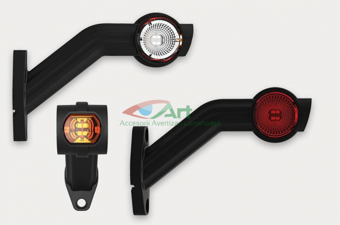 Lampa de gabarit cu brat lung 3 functii FT-140F-P Dreapta [3]