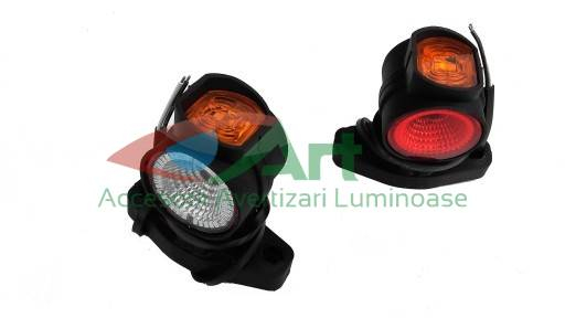 Lampa de gabarit cu brat scurt cu 3 functii FT-140A-LR Fristom [5]