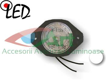 Lampa de gabarit rotunda alba M05-LED Gmak [3]