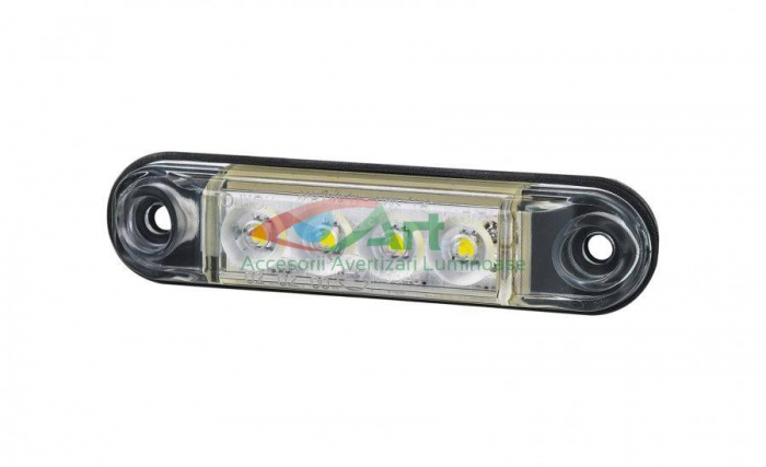 Lampa de gabarit SLIM pentru vehicule ALB LD2327 [6]