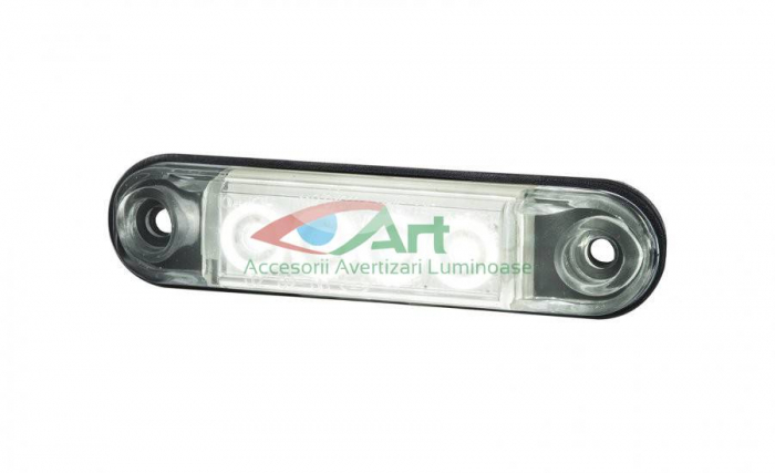 Lampa de gabarit SLIM pentru vehicule ALB LD2327 [12]