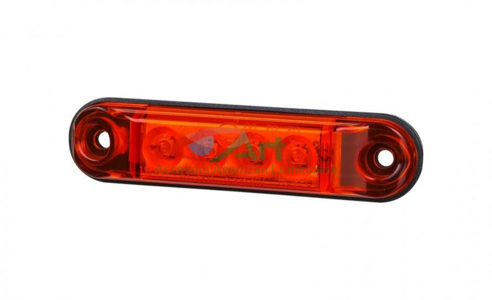 Lampa de gabarit SLIM pentru vehicule ROSU LD2329 [6]