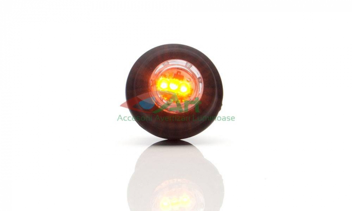 Lampa de pozitie galbena ingropata W80-670 [1]