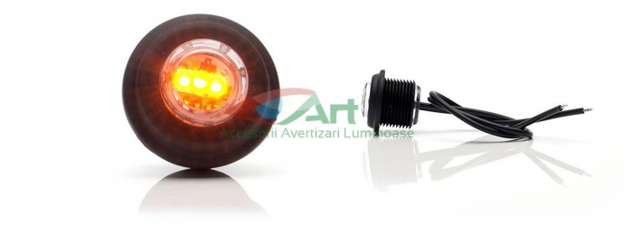 Lampa de pozitie galbena ingropata W80-670 [6]