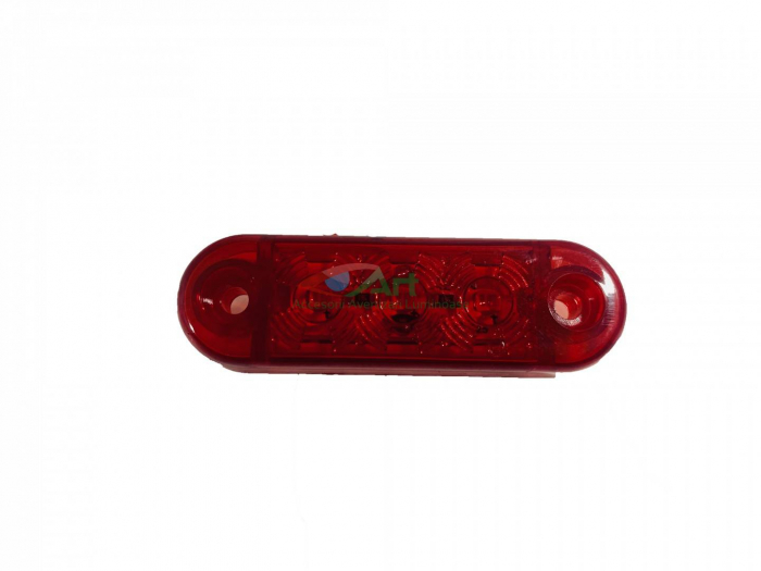 Lampa de pozitie rosie 3 LED 12v-24v FR0171 [7]