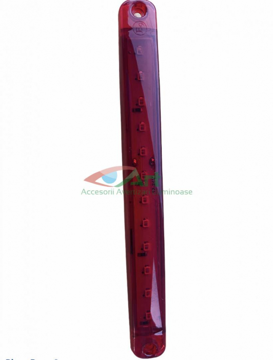 Lampa gabarit 12 LED-uri 12V-24V Rosie [3]