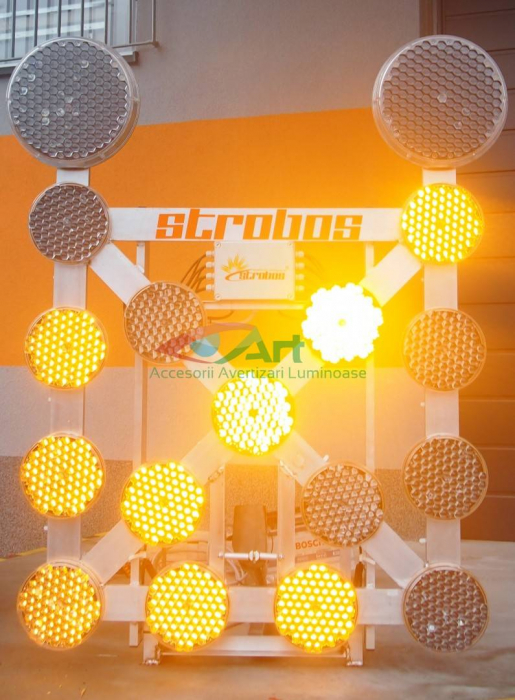 Lampa gabarit cu 9 LED 12V-24V Alb AD0174B [17]