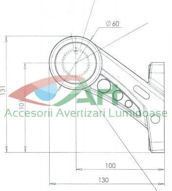 Lampa gabarit cu brat mediu FR0137 [6]