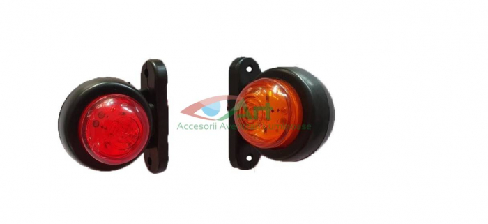 Lampa gabarit cu brat mic LED galben-rosu 12v/24v YP-141z/c [6]