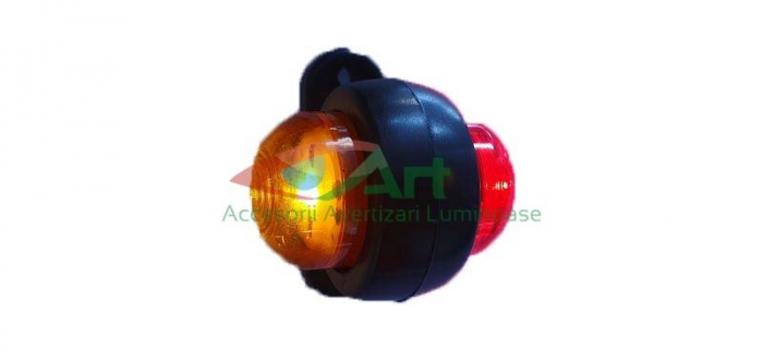 Lampa gabarit cu brat mic LED galben-rosu 12v/24v YP-141z/c [4]
