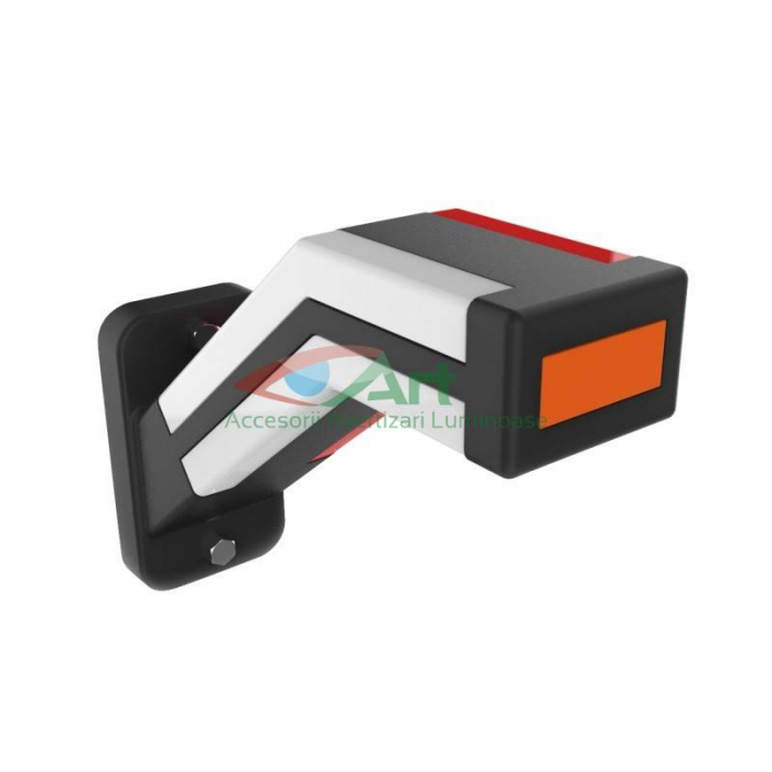 Lampa gabarit cu brat neon strip dreapta 12v/24v L1905 [6]