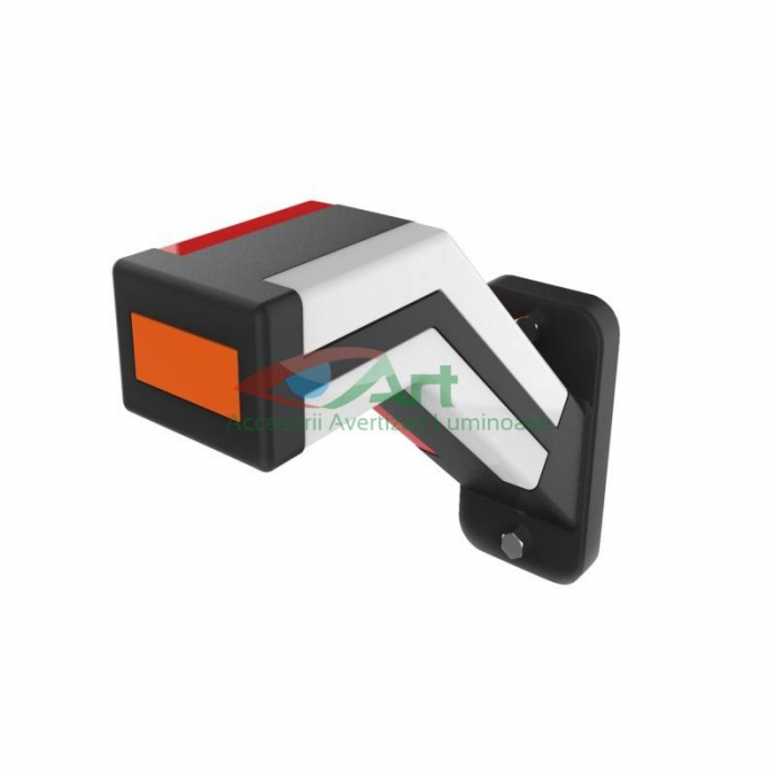 Lampa gabarit cu brat neon strip stanga 12v/24v L1906 [11]