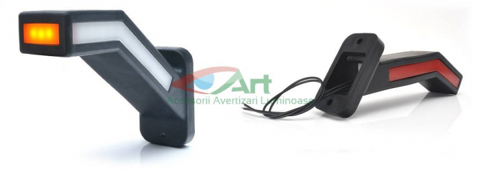 Lampa gabarit cu brat oblic 45 dreapta W168.1-1165P [14]