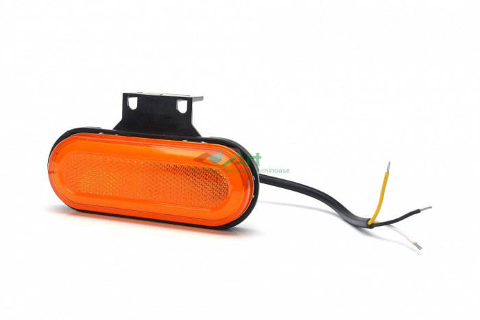 Lampa gabarit galbena tip neon W198-1420 cu suport si semnalizare [15]