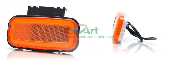 Lampa gabarit galbena tip neon W199-1402 cu suport [19]