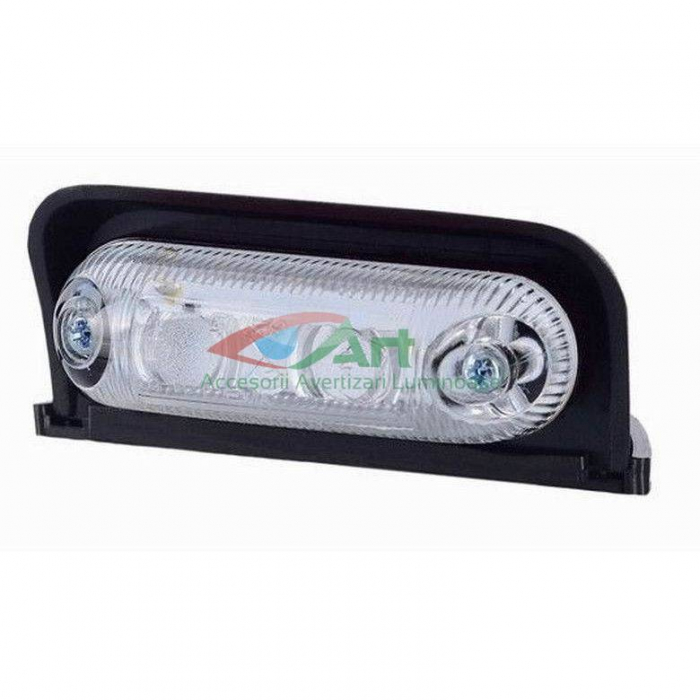 Lampa gabarit LD230 3 led alb cabina [4]