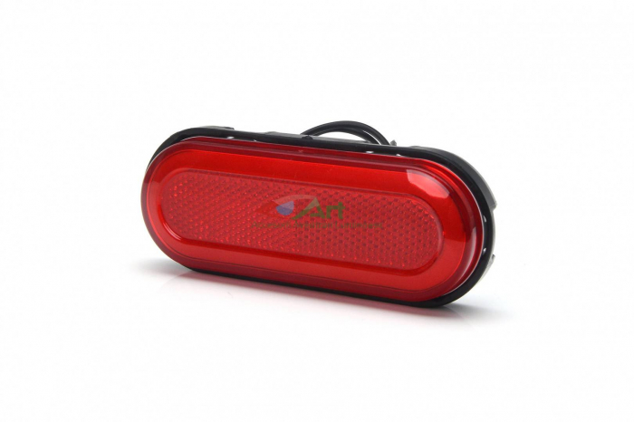 Lampa gabarit rosie tip neon W198-1400 cu suport [6]