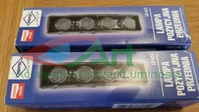 Lampa gabarit Scania cu 4 LED -Alb Horpol LD651 [13]