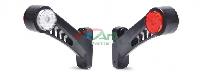Lampa gabrit cu brat lung 24V 20 led 19 cm [2]