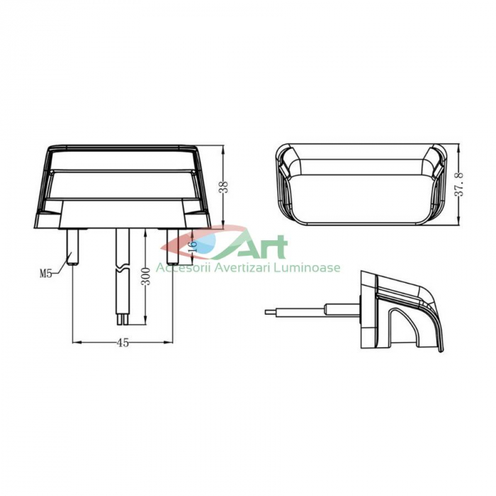Lampa iluminare LED numar L1910 [2]