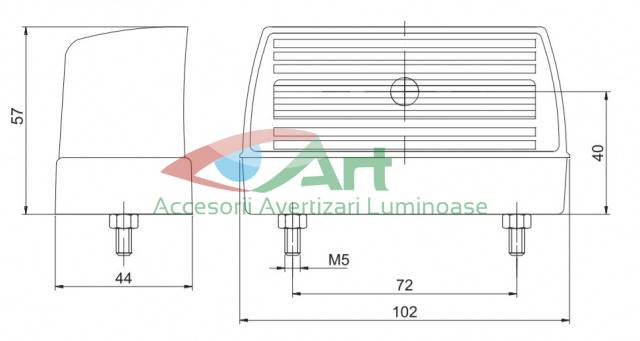 Lampa iluminare numar Fristom FT-037 [6]