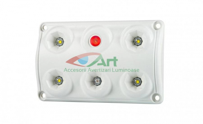 Lampa TIP Talmu portocalie DRL [3]