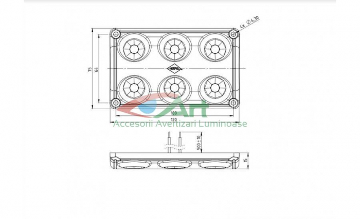 Lampa Interior cu LED LWD2154 [3]